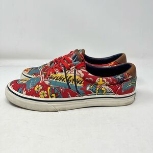 Polo Ralph Lauren Thorton Shoes Hawaiian Lace-Up Multicolor Mens Size 9.5D